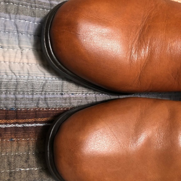 Rieker boots. Cognac color size 38 barely used. Photo show wear. - Picture 7 of 8